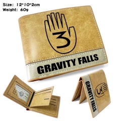 Gravity Falls Anime Cosplay PU Purse Folding Anime Short Wallet