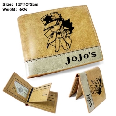 钱包JOJO的奇妙冒险-4 动漫压纹钱包