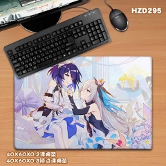 MmiHoYo/Honkai Impact Game Cosplay Custom Design Color Printing Anime Mouse Pad Rubber Desk Mat 40X60CM