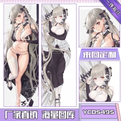 Azur Lane Cosplay Cartoon Stuffed Anime Long Pillow 50*150cm