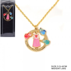 Maleficent Movie Pendant Fashion Jewelry Anime Alloy Necklace