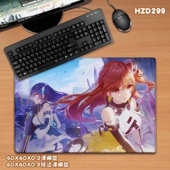 Maid Coffee Gun Game Cosplay Custom Design Color Printing Anime Mouse Pad Rubber Desk Mat 40X60CM