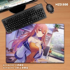 Maid Coffee Gun Game Cosplay Custom Design Color Printing Anime Mouse Pad Rubber Desk Mat 40X60CM