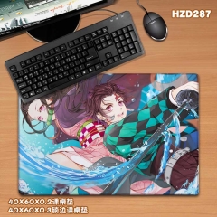 Demon Slayer: Kimetsu no Yaiba Cosplay Custom Design Color Printing Anime Mouse Pad Rubber Desk Mat 40X60CM