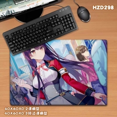 Maid Coffee Gun Game Cosplay Custom Design Color Printing Anime Mouse Pad Rubber Desk Mat 40X60CM