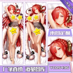 Azur Lane Cosplay Cartoon Stuffed Anime Long Pillow 50*150cm