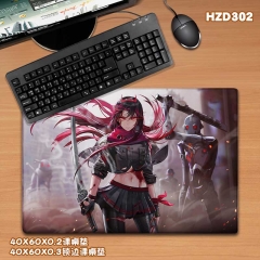 Punishing: Gray Raven Game Cosplay Custom Design Color Printing Anime Mouse Pad Rubber Desk Mat 40X60CM