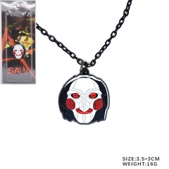 SAW Movie Pendant Fashion Jewelry Anime Alloy Necklace