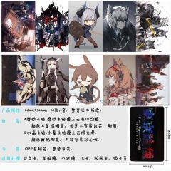 10个一套）明日方舟-E款 10个装磨砂卡贴