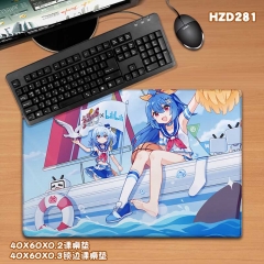 Bilibili  Cosplay Custom Design Color Printing Anime Mouse Pad Rubber Desk Mat 40X60CM