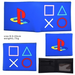 Nintendo Game Design Coin Purse Wholesale Blue Rubber Anime PVC Wallet