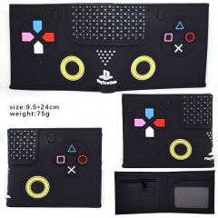 Nintendo Game Design Coin Purse Black Wholesale Rubber Anime PVC Wallet