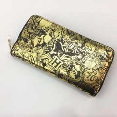 Harry Potter Movie Coin Purse Cosplay Anime PU Long Wallet