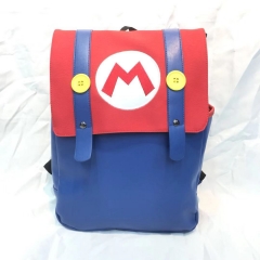 Super Mario Bro Cartoon Anime Backpack School Bag