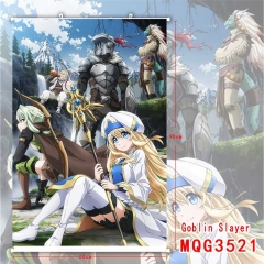 Goblin Slayer Cartoon Wallscrolls Waterproof Anime Wallscrolls 60X90CM