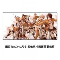 Attack on Titan/Shingeki No Kyojin Cartoon Cosplay Cheapest Mouse Pad Fancy Print Mouse Pad