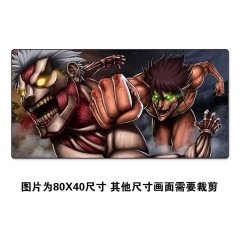 Attack on Titan/Shingeki No Kyojin Cartoon Cosplay Cheapest Mouse Pad Fancy Print Mouse Pad