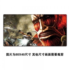Attack on Titan/Shingeki No Kyojin Cartoon Cosplay Cheapest Mouse Pad Fancy Print Mouse Pad