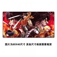 Attack on Titan/Shingeki No Kyojin Cartoon Cosplay Cheapest Mouse Pad Fancy Print Mouse Pad