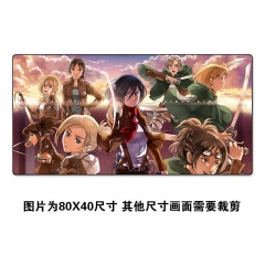 Attack on Titan/Shingeki No Kyojin Cartoon Cosplay Cheapest Mouse Pad Fancy Print Mouse Pad