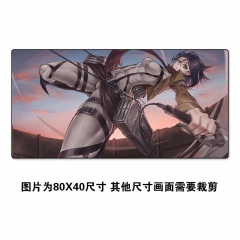 Attack on Titan/Shingeki No Kyojin Cartoon Cosplay Cheapest Mouse Pad Fancy Print Mouse Pad