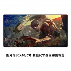 Attack on Titan/Shingeki No Kyojin Cartoon Cosplay Cheapest Mouse Pad Fancy Print Mouse Pad