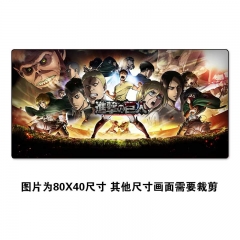 Attack on Titan/Shingeki No Kyojin Cartoon Cosplay Cheapest Mouse Pad Fancy Print Mouse Pad