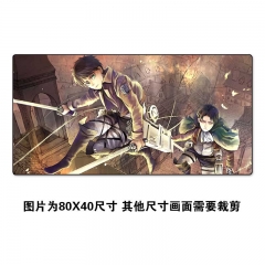 Attack on Titan/Shingeki No Kyojin Cartoon Cosplay Cheapest Mouse Pad Fancy Print Mouse Pad