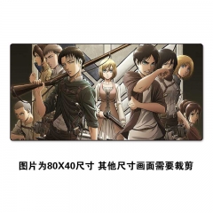 Attack on Titan/Shingeki No Kyojin Cartoon Cosplay Cheapest Mouse Pad Fancy Print Mouse Pad