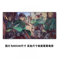 Attack on Titan/Shingeki No Kyojin Cartoon Cosplay Cheapest Mouse Pad Fancy Print Mouse Pad
