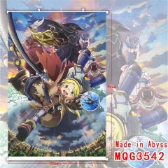 Made In Abyss Cartoon Wallscrolls Waterproof Anime Wallscrolls 60X90CM