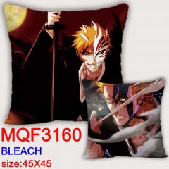 Bleach Cartoon Cosplay Double Side Decorative Chair Cushion Cartoon Anime Square Pillow 45X45