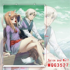 Spice And Wolf Cartoon Wallscrolls Waterproof Anime Wallscrolls 60X90CM