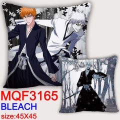 Bleach Cartoon Cosplay Double Side Decorative Chair Cushion Cartoon Anime Square Pillow 45X45