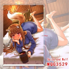 Spice And Wolf Cartoon Wallscrolls Waterproof Anime Wallscrolls 60X90CM