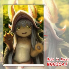 Made In Abyss Cartoon Wallscrolls Waterproof Anime Wallscrolls 60X90CM