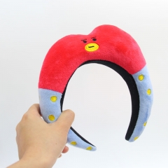 BT21 K-POP BTS Bulletproof Boy Scouts Lovely Hair Clip Plush Headband