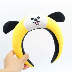 BT21 K-POP BTS Bulletproof Boy Scouts Lovely Hair Clip Plush Headband