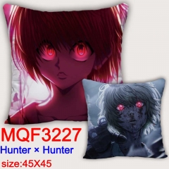 全职猎人MQF3227 双面全彩抱枕靠枕-45X45CM
