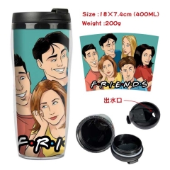 老友记 星巴克防漏隔热杯子