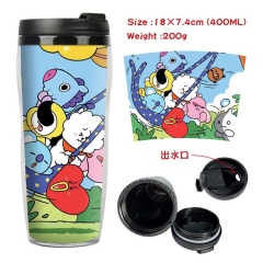 BT21 bts防弹少年团 星巴克防漏隔热杯子