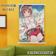 Atelier Ryza: Ever Darkness & the Secret Hideout Waterproof Anime Wallscrolls Cosplay Cartoon Wall Scrolls Decoration