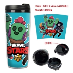 荒野乱斗 星巴克防漏隔热杯子