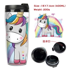 独角兽 星巴克防漏隔热杯子