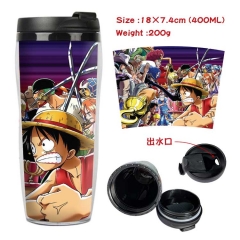 海贼王 星巴克防漏隔热杯子