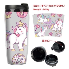 独角兽 星巴克防漏隔热杯子