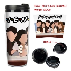 老友记 星巴克防漏隔热杯子
