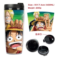 海贼王 星巴克防漏隔热杯子
