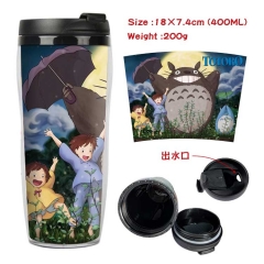 龙猫 星巴克防漏隔热杯子