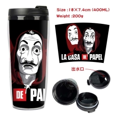 La Casa de Papel Cartoon Insulation Cup Heat Sensitive Mug 400ML